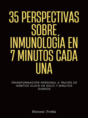 cover image of 35 Perspectivas Sobre Inmunología en 7 Minutos Cada Una